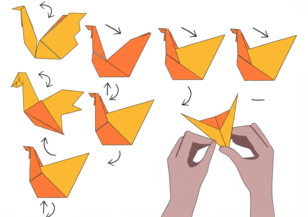 高级公鸡折纸教程